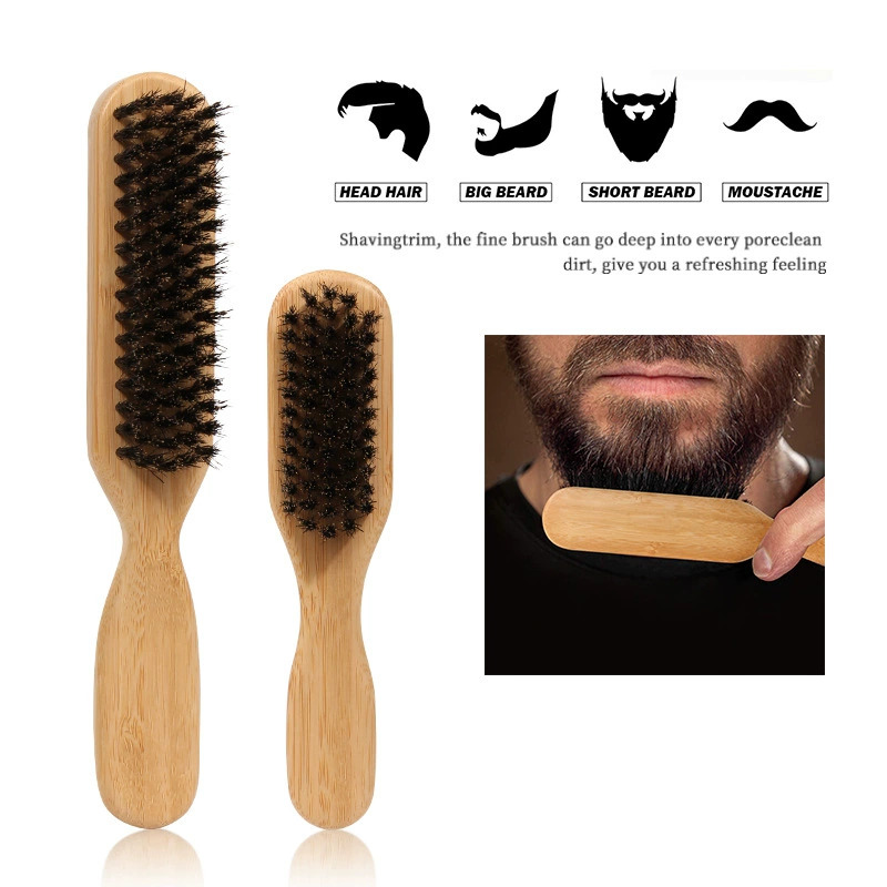 Men'S Grooming Hairstyles - Baard- en haarstylingborstel voor heren –