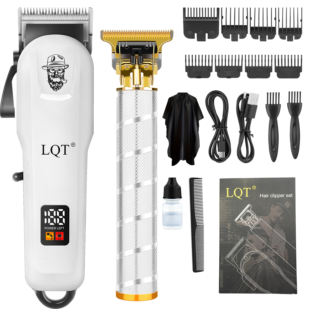 Men'S Grooming Razor - Professionele Haarknipper- en Trimmerset voor Mannen,
