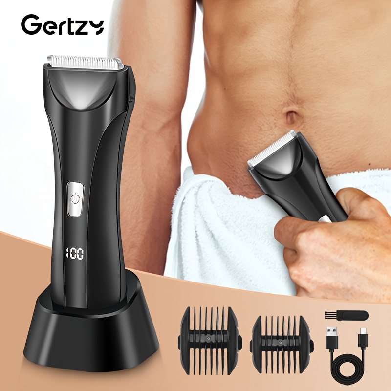 Men'S Grooming Blade - Elektrische lichaamstrimmer en scheerapparaat voor heren,