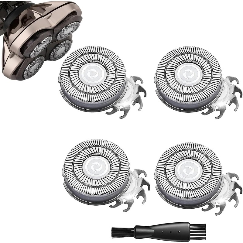 Men'S Grooming Blade - Vervangende scheerkoppen voor Skull Shaver, geschikt