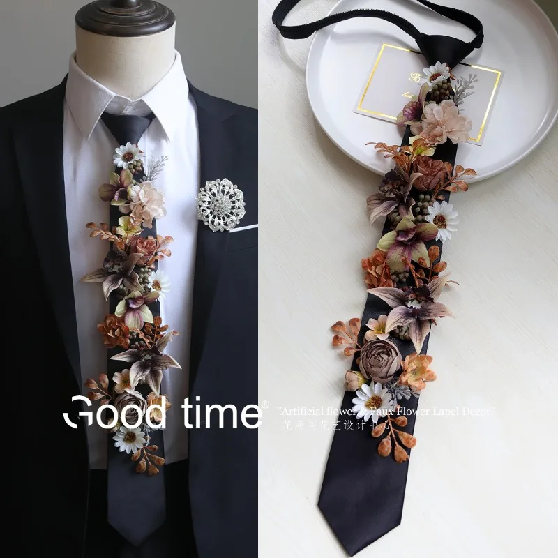 Bloemstrik, kunstbloem, animat - Men'S Grooming Wedding Day recensie en prijs