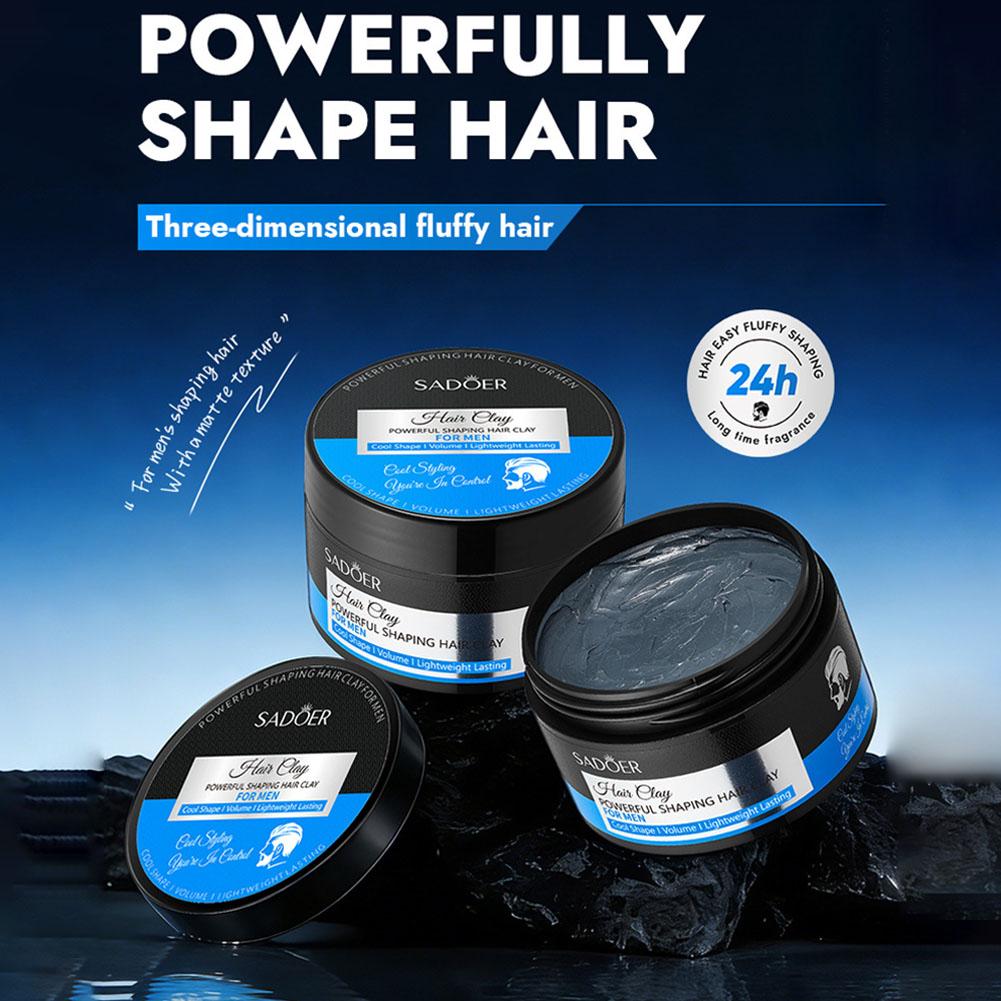 Matte haarstyling klei, sterke - Pomade Hair Clay recensie en prijs