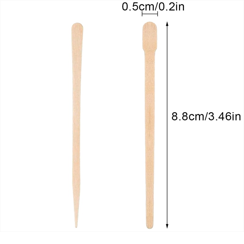 100 stuks ontharingsspatel, wa - Hair Wax Stick recensie en prijs
