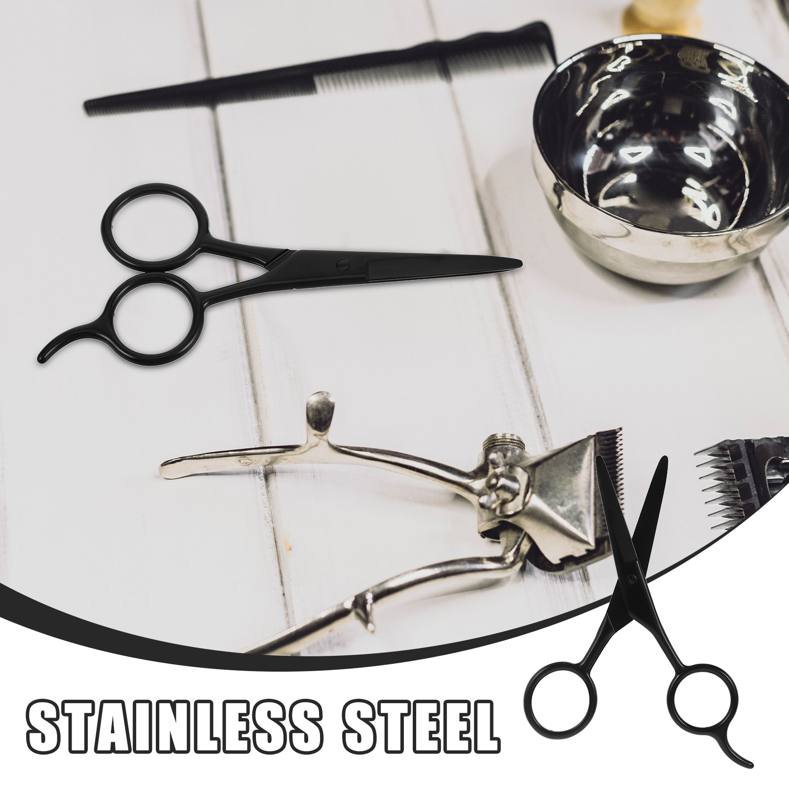 2 Stuks Rvs Baard Schaar Voor  - Men'S Grooming Eyebrow Trimming recensie en prijs