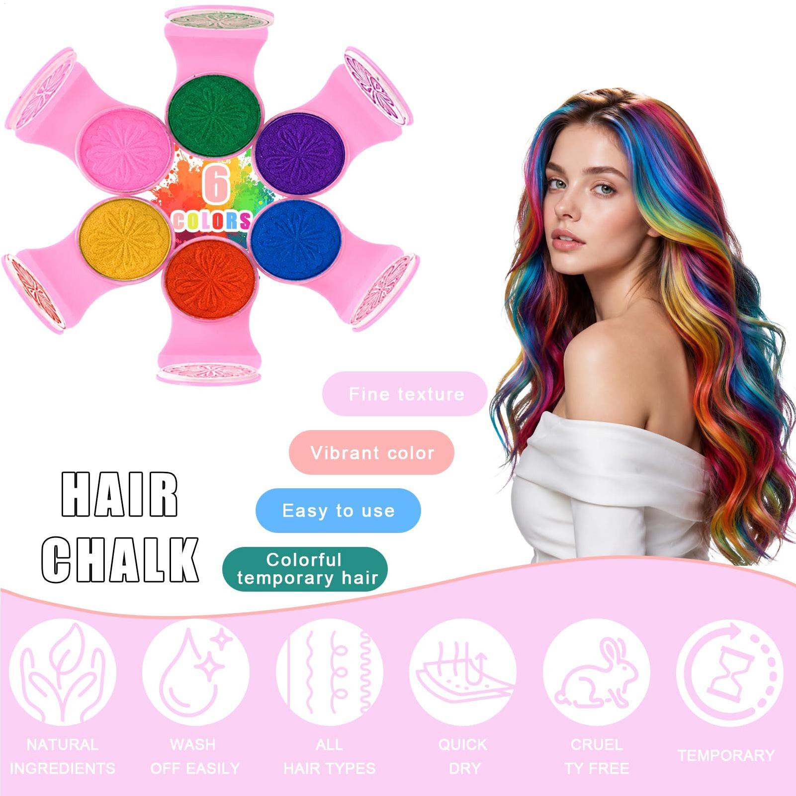 Haarverfwasstokje, kleurrijk,  - Hair Wax Stick recensie en prijs