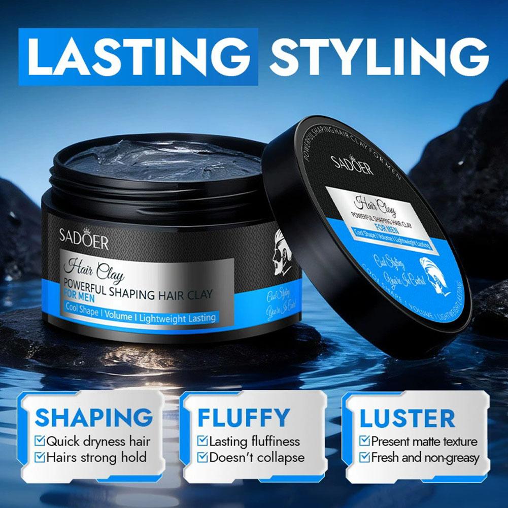 1/2/3 stuks Matte Haarclay voo - Pomade Hair Clay recensie en prijs